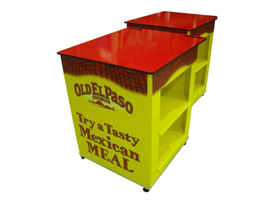 Branded Sampling Carts