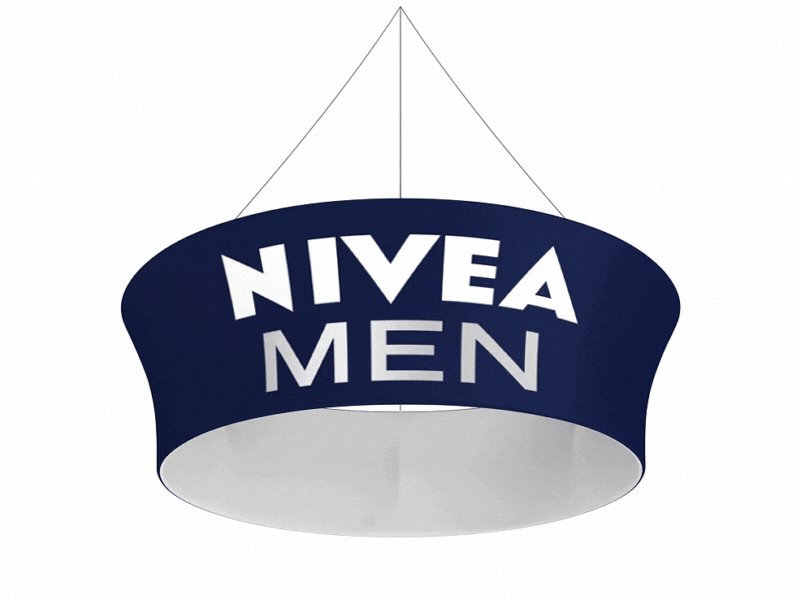 Circular Tapered Sky Banner