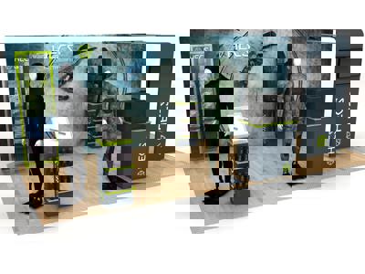 Curved Exhibition Display Wall