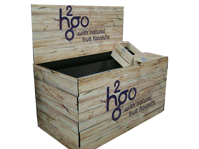 Dump Bin Timber Look