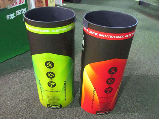 Round Display Bins