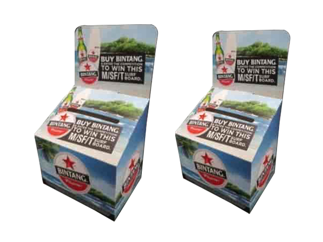 Entry Box Cardboard For Bar