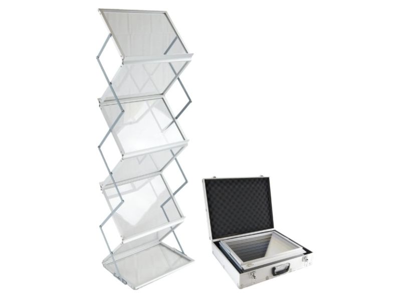 Folding A3 Brochure Rack