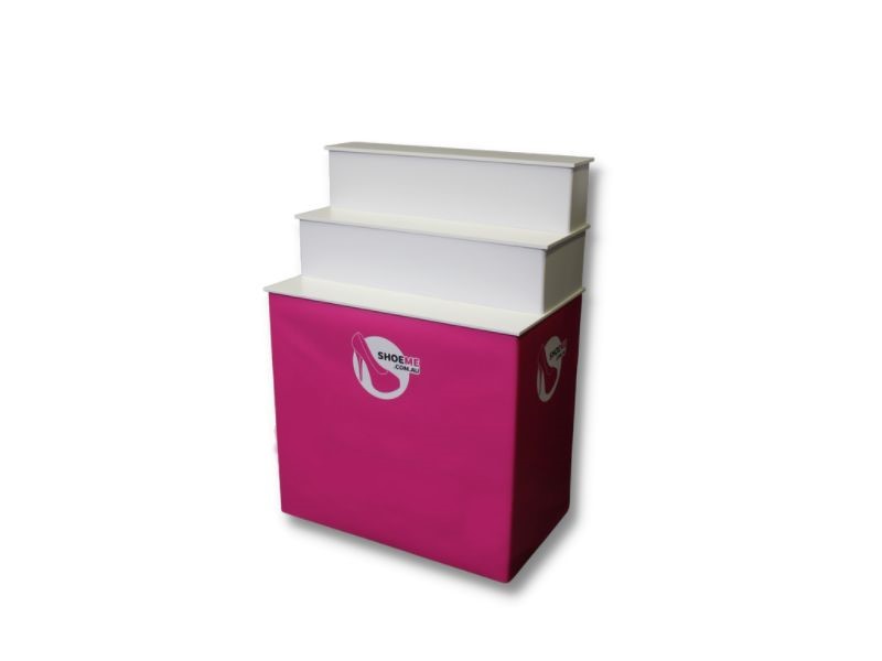 Pharmacy display unit with shelves