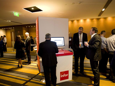 Conference Kiosk Display Stand