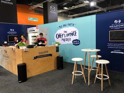 Meadow Mushrooms Exhibition Stand 