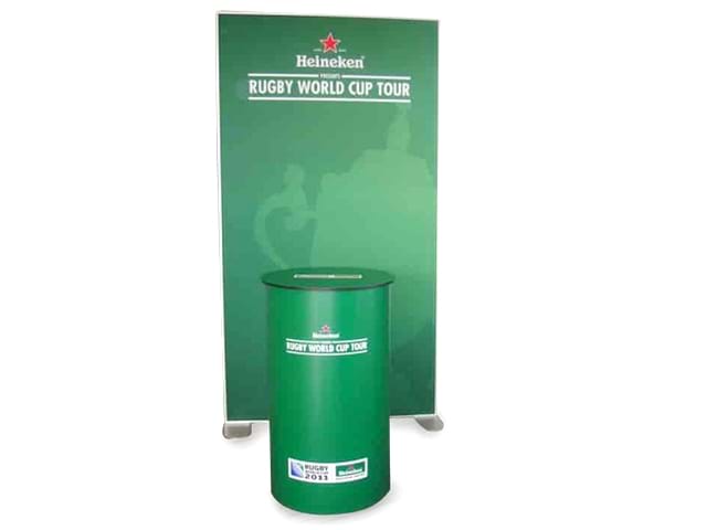 Display Advertising Lectern Display