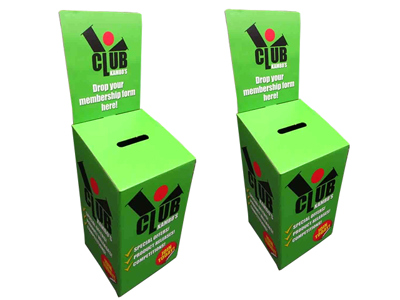 Cardboard Ballot Boxes