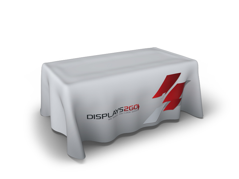 Throw style table cloths for 1.8m trestle tables