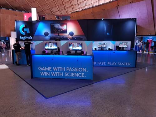Logitech Exhibition Stand