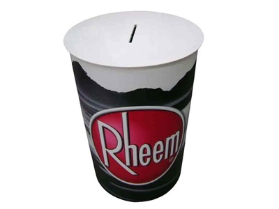 Round Competition Entry Bin