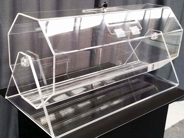 Raffle Barrel Counter Top Size