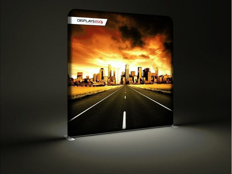 2.4m wide portable lightbox wall