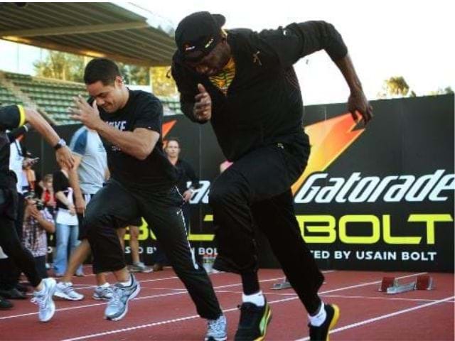 Usain Bolt Training
