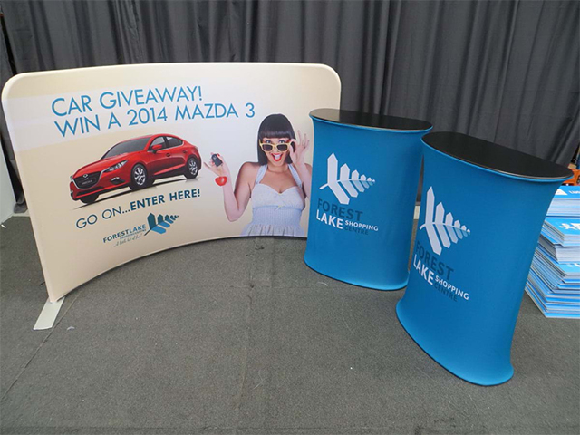 Mall Kit with Wall and Sales Counters