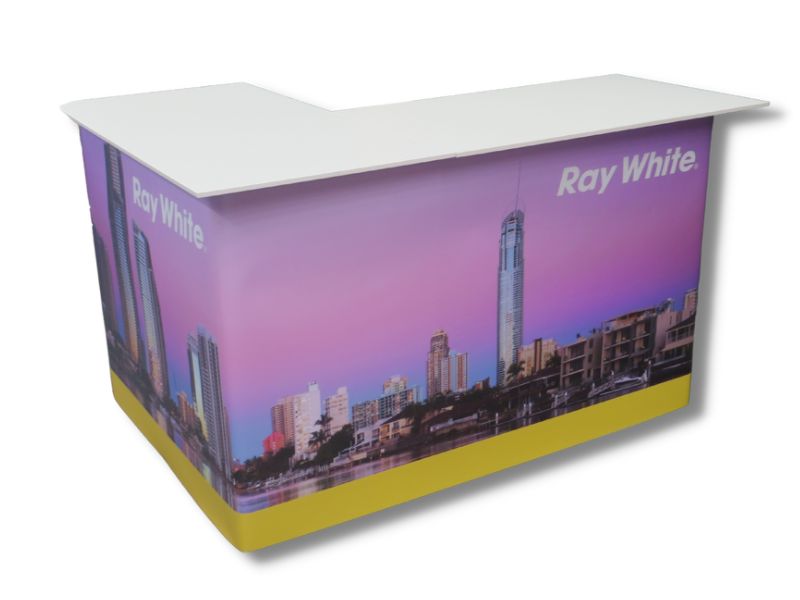 Multiple tables can be used in different configurations to create custom shapes