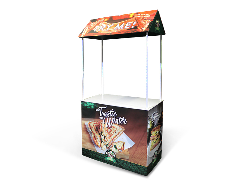 Custom canopies are best suited to these larger table styles