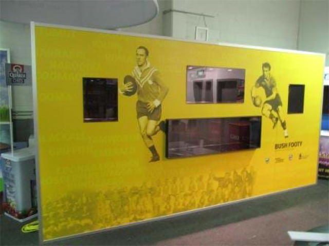 Nrl Bush Footy Display Wall