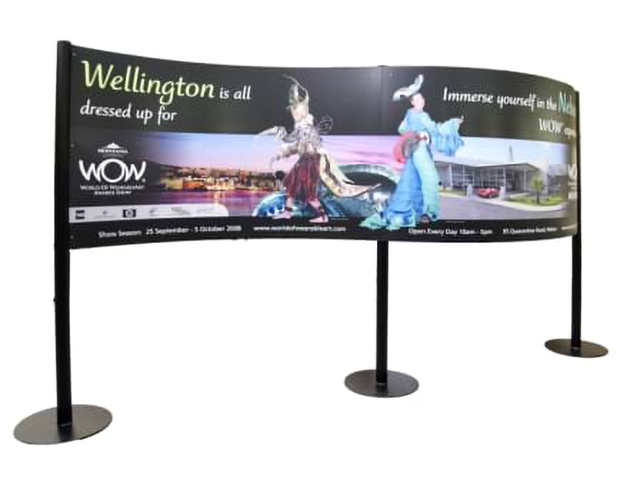 Curved Portable Signage