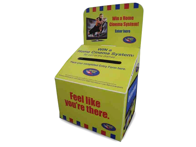 Folding Cardboard Competition Box