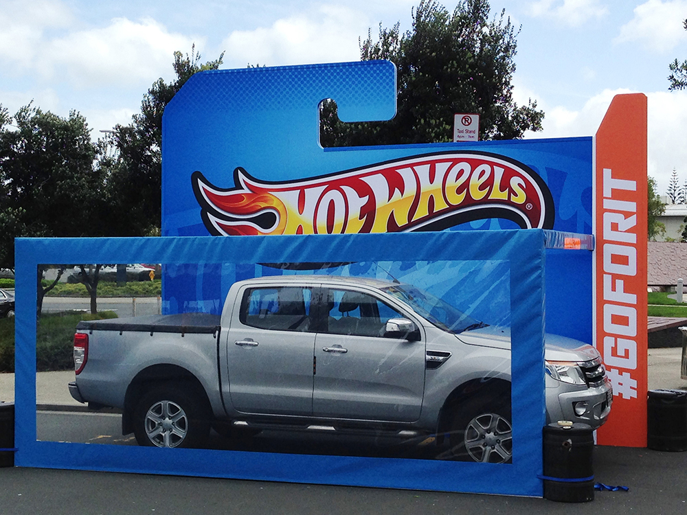 Hot Wheels Experiential roadshow campaign around NZ