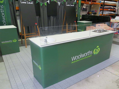 Portable Kitchen for Woolworths