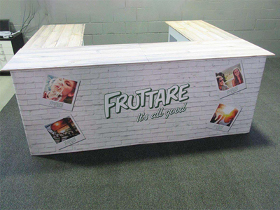 Portable Pop up Sales Booth