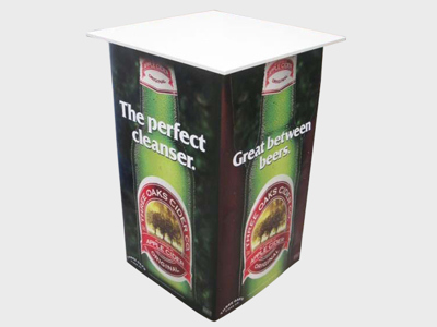 Presenter 600 Demonstration Table with Wrap