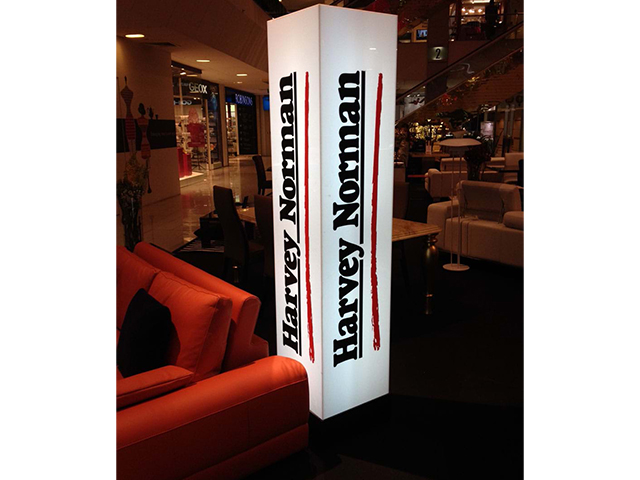 Illuminated Display Tower with Branding