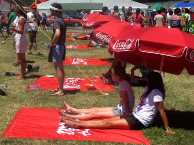 Branded Umbrellas And Mats