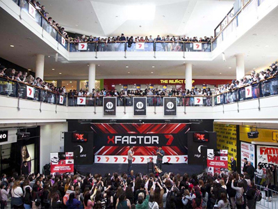 X Factor Giant Backdrop