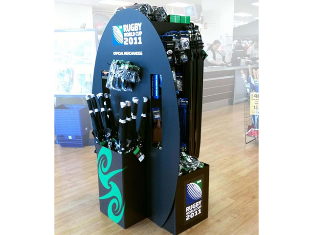 Rugby World Cup Retail Display