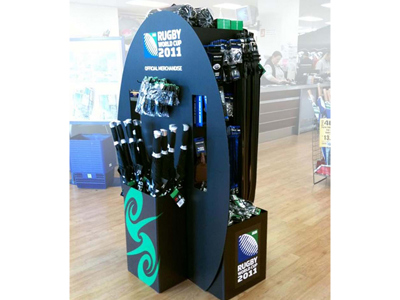 Rugby World Cup Retail Display
