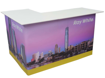 Demo Tables in L Formation