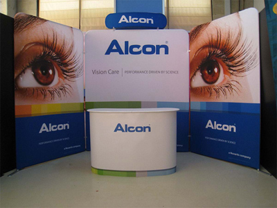 Pop up Table and Backdrop