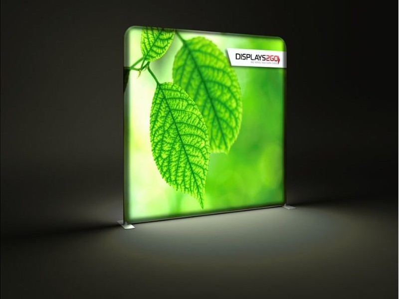 2.4m wide portable lightbox wall