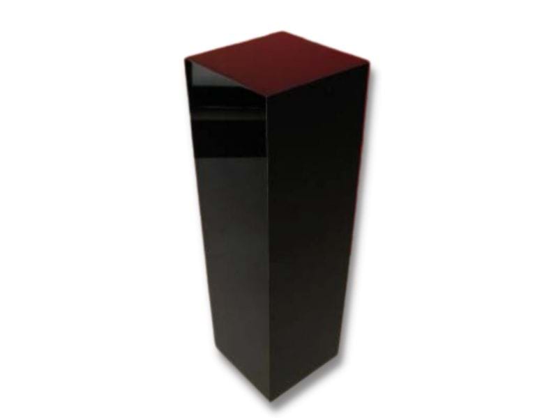 Black acrylic plinth