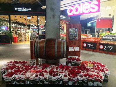 Spinning Wine Barrel