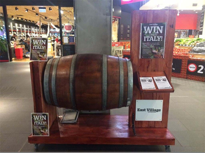 Wine Barrel Entry Barrel