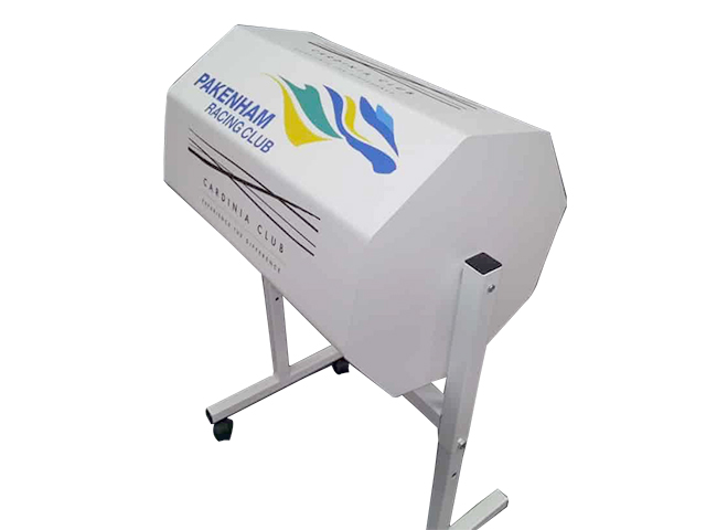 Entry Barrel Graphic Wrapped