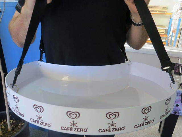 Vendor Sampling Trays Portable