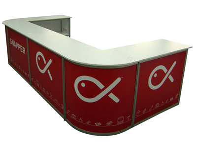 U Shape Sales Counter