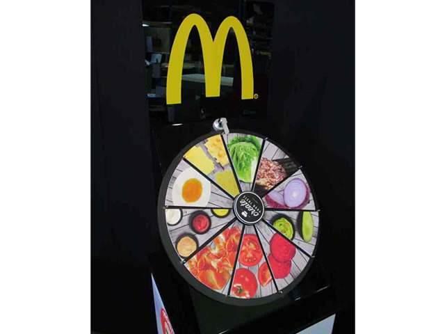 Spinning Prize Wheel