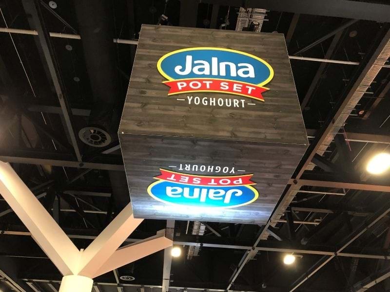 3D Brandframe to make an imposing structure over an exhibition stand