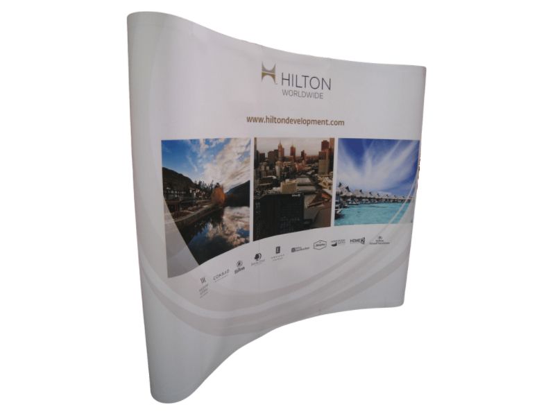 Pop up exhibition stand