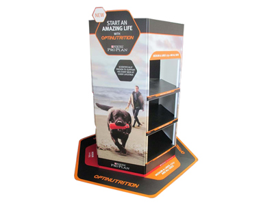 Custom Retail Display Solution For Purina