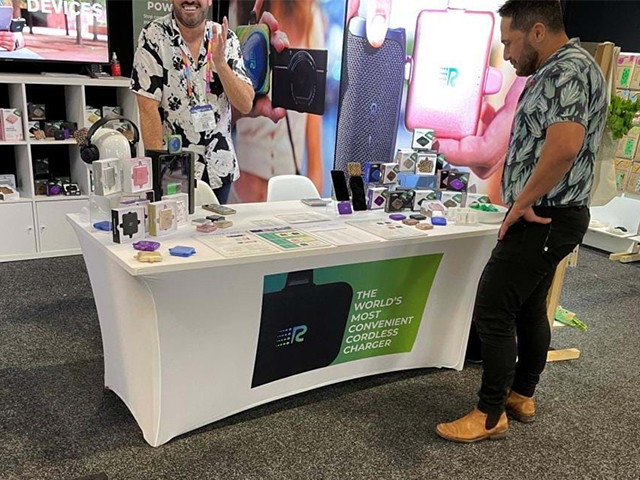 Stretch Cover Trestle Table