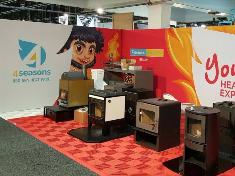 Printed exhibition flooring