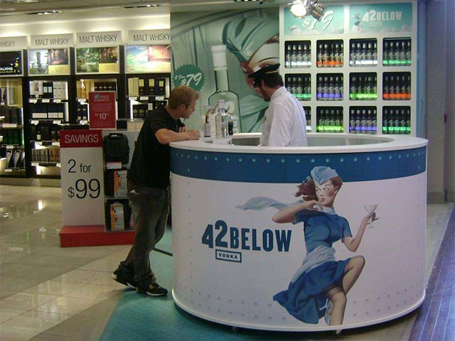 Custom branded Counter