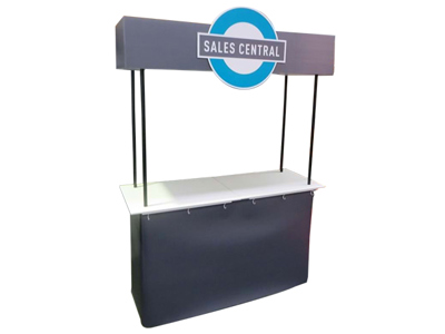 Sales Counter with Valance